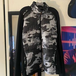 RLX RALPH LAUREN Wool-Blend Padded Camo Jacket